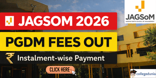 JAGSOM PGDM Fee Structure 2026 Released; Check Instalment-wise Fee Details